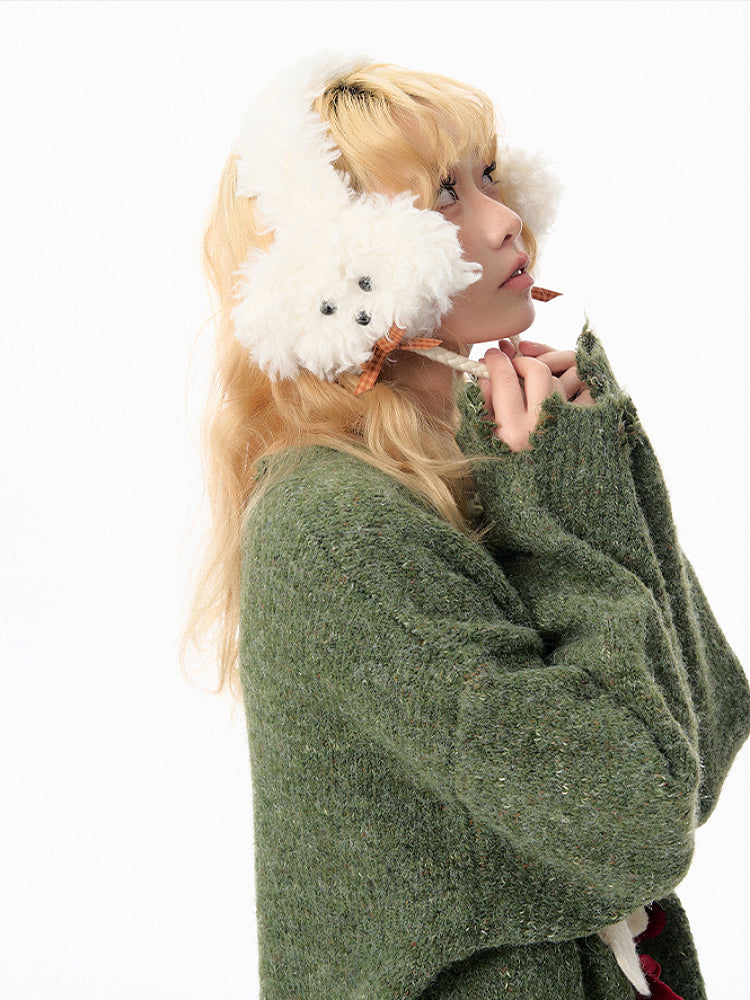 Fluffy Puppy Hug Earmuffs-ntbhshop