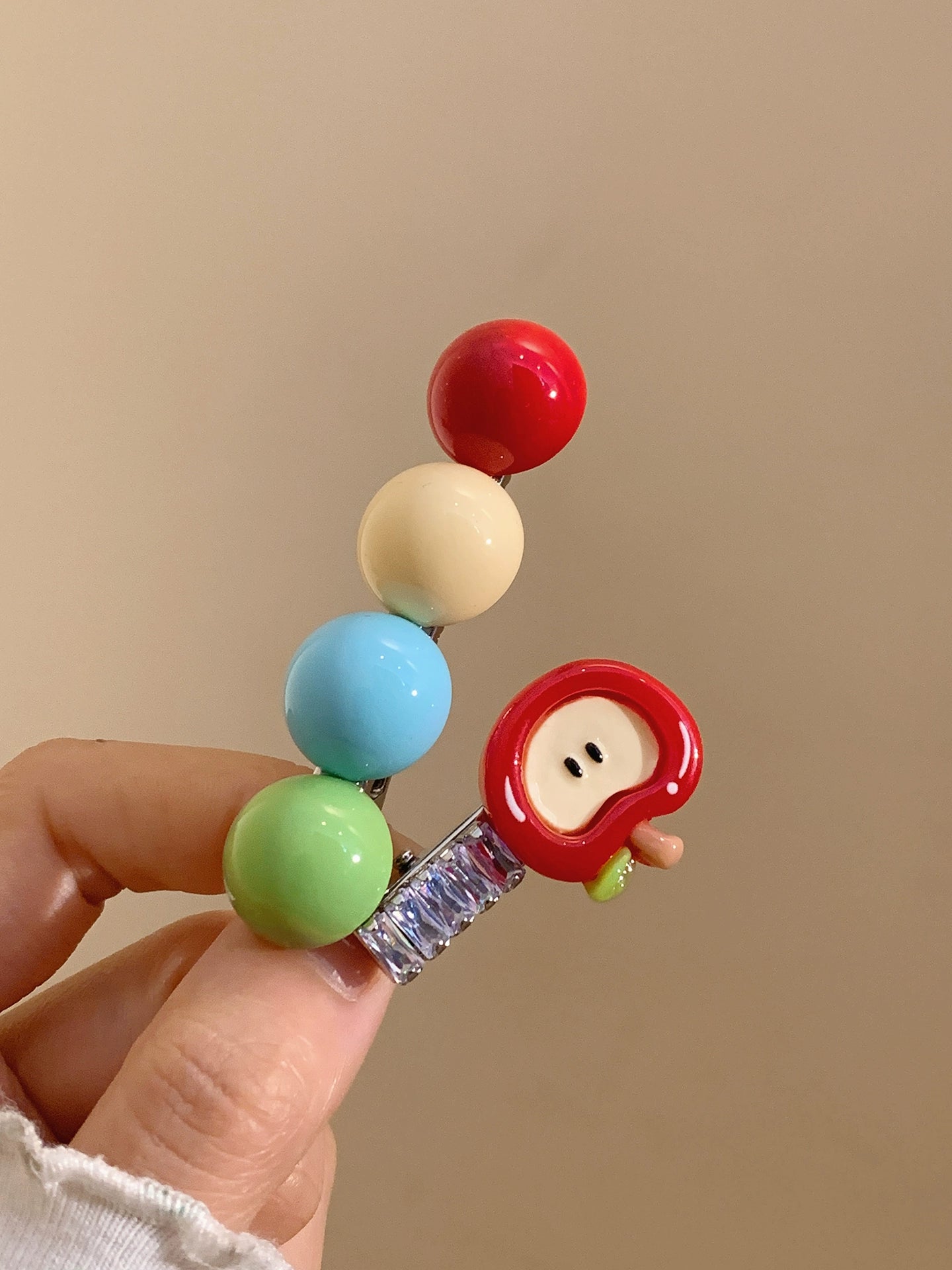 Rainbow Beanie Hair Clips-ntbhshop