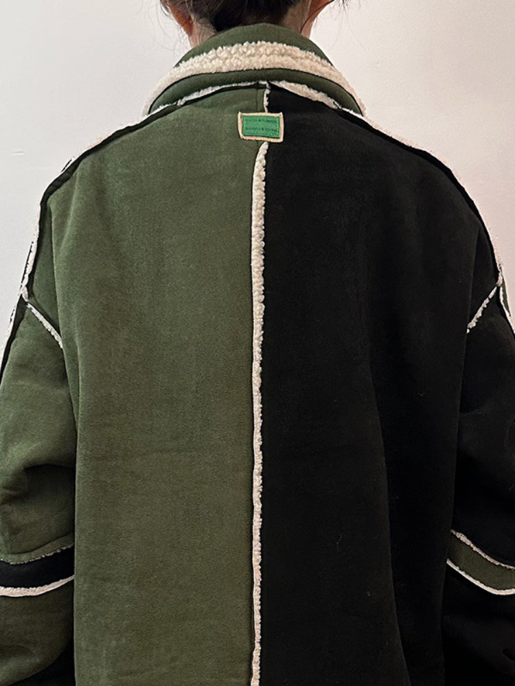 Forest Tapestry Suede Jacket-ntbhshop