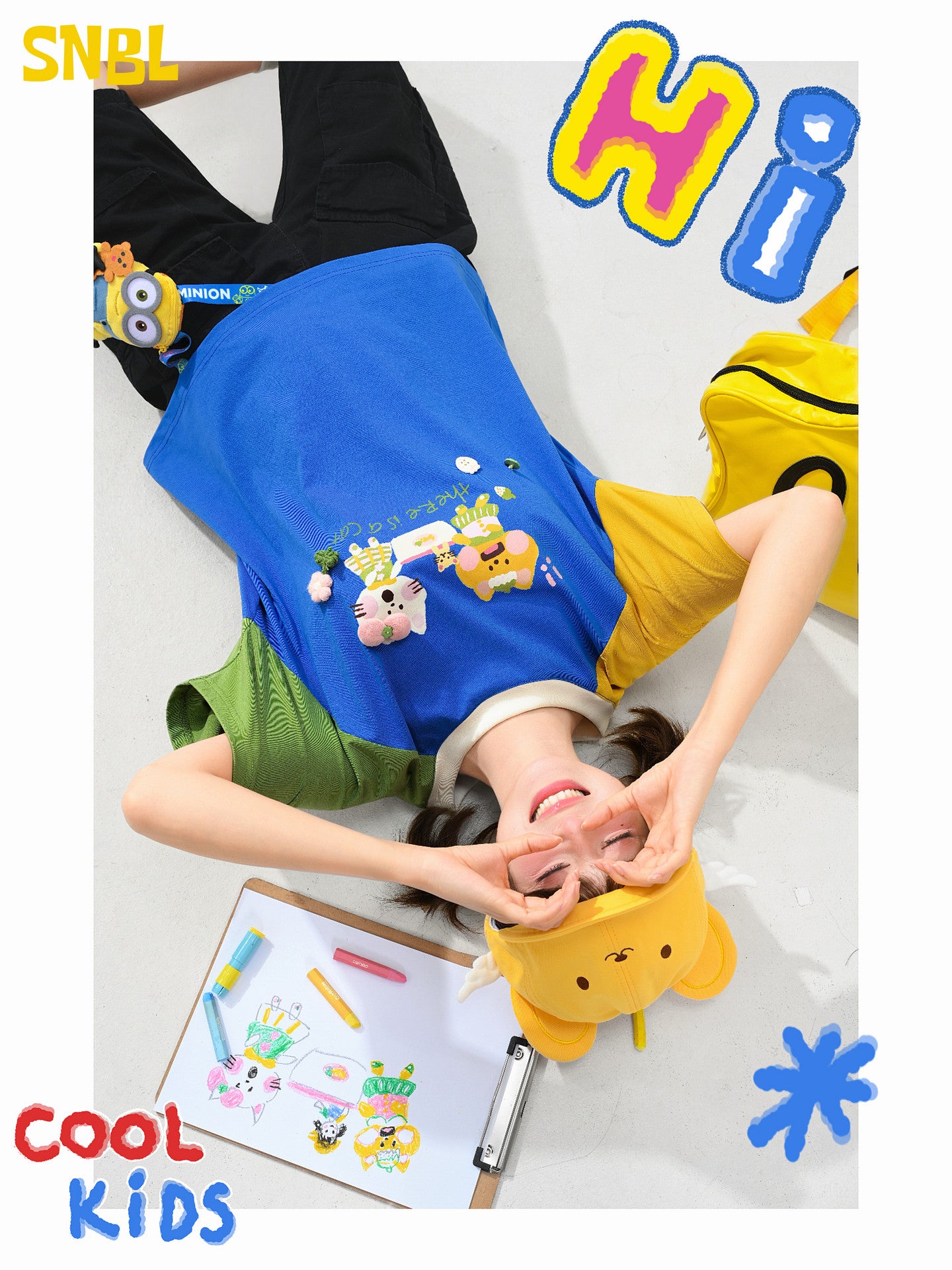 Cat Picnic Raglan Tee-Tops-ntbhshop