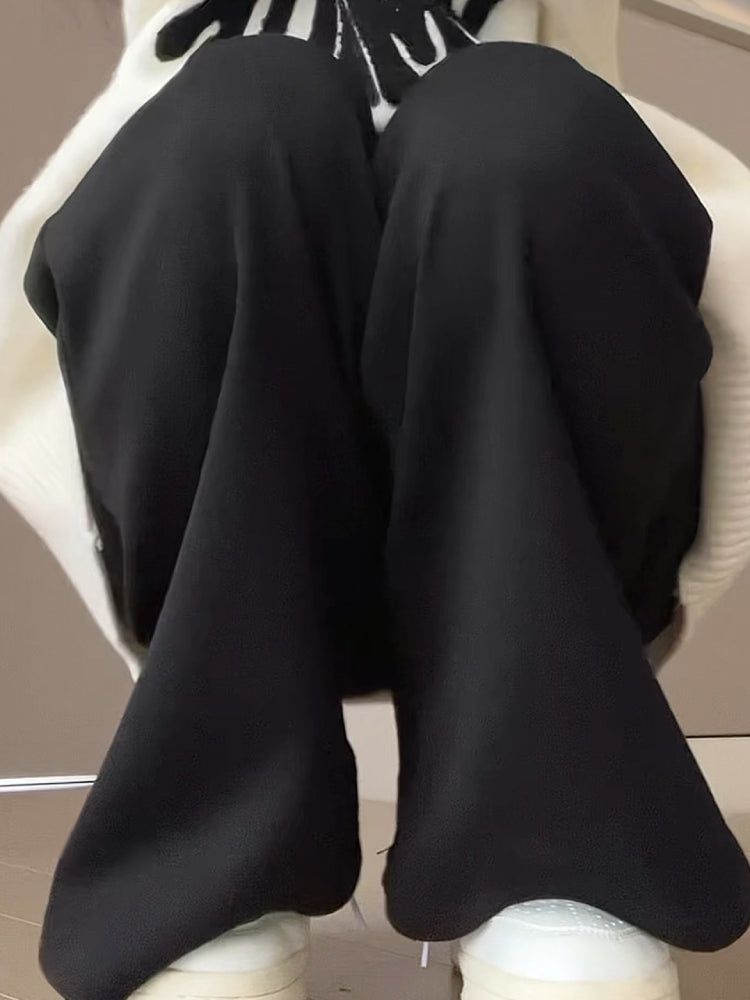 Straight Talk Flared Sweatpants-ntbhshop