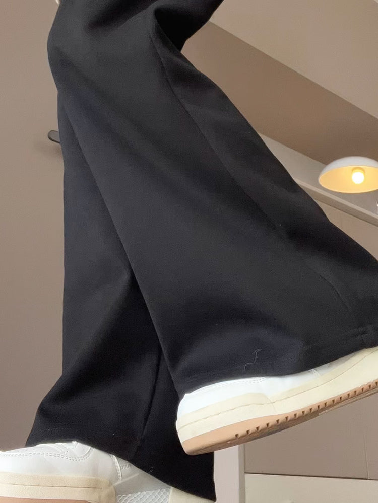 Straight Talk Flared Sweatpants-ntbhshop