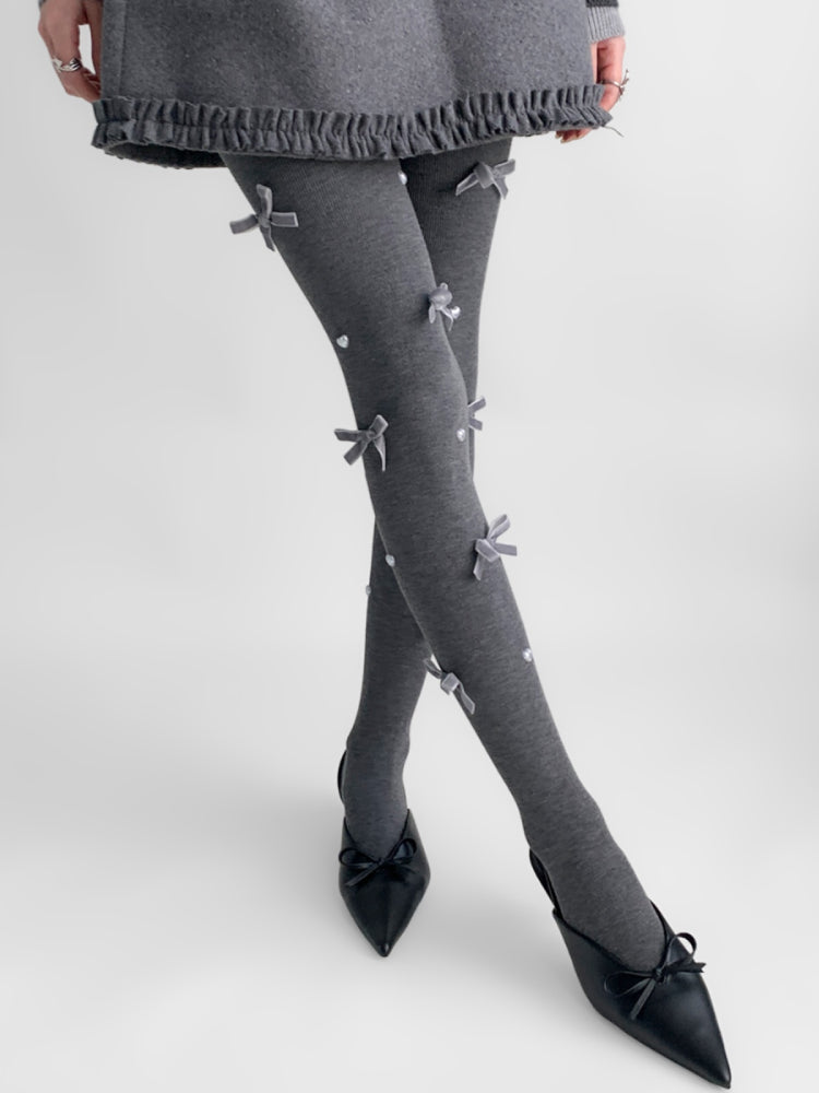 Softloom Ribbon Knit Tights-ntbhshop