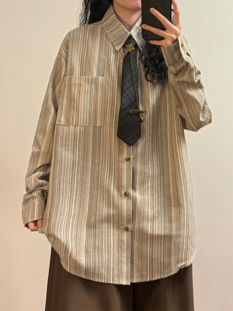 Inkbound Pinstripe Tie Shirts-Tops-ntbhshop