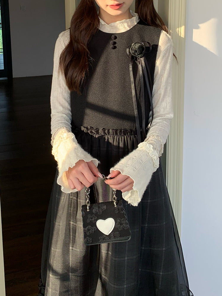 Midnight Rose Cape & Sundress-ntbhshop