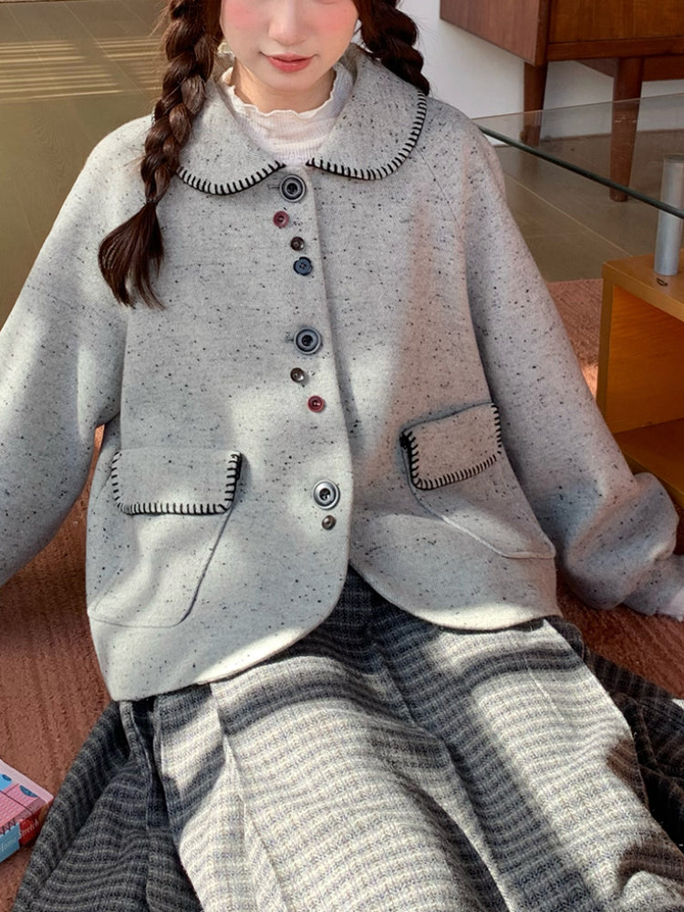 Whimsy Classroom Woolen Jacket & Skirt-ntbhshop