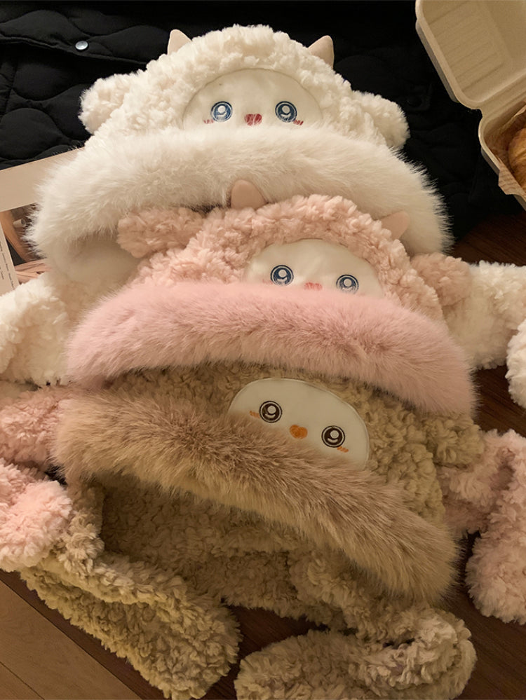 Sheep Cloud Cozy Earflap Hoods-ntbhshop