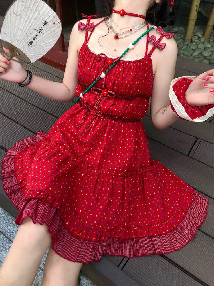 Candy Pop Summer Halter Dresses-ntbhshop