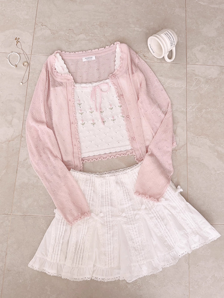 Tulip Whisper Lace Camisoles-ntbhshop