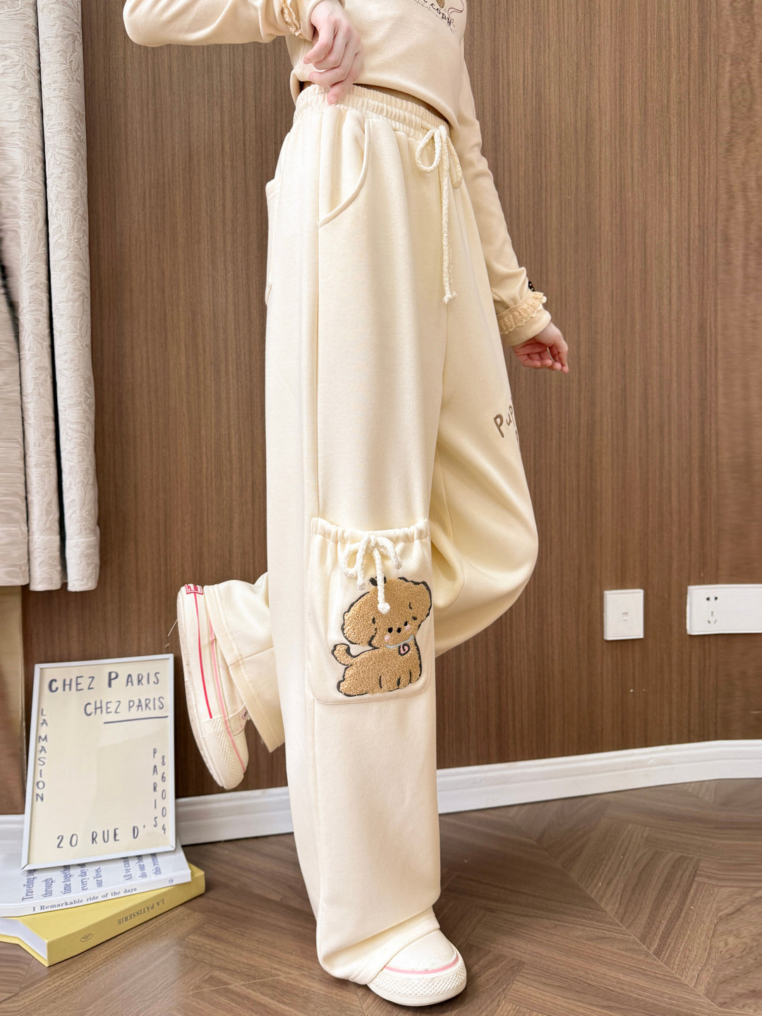 Puppy Parade Lounge Pants-Bottoms-ntbhshop