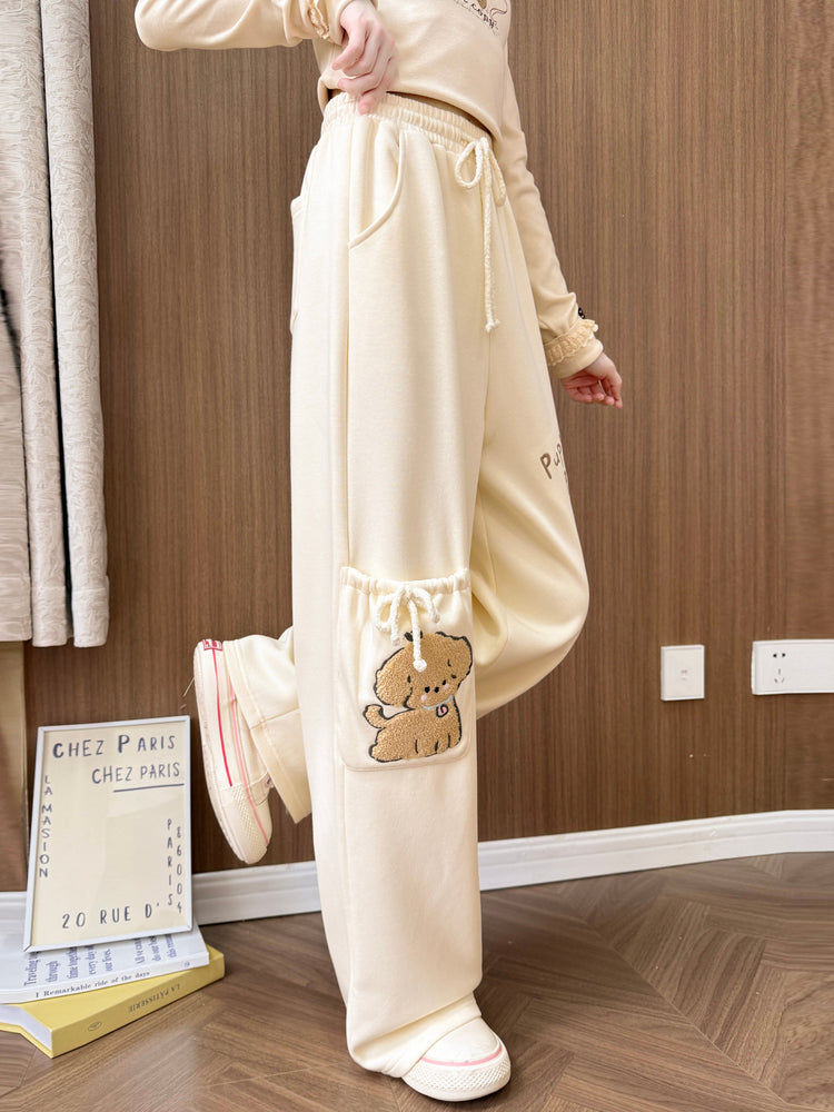 Puppy Parade Lounge Pants-Bottoms-ntbhshop