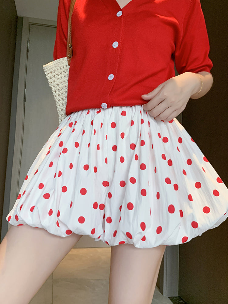 Polka Puff Circus Bubble Shorts-ntbhshop
