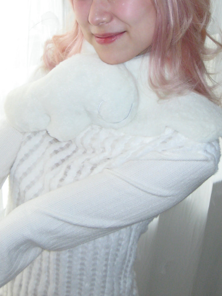 Guardian Angel Wing Plush Scarf-ntbhshop