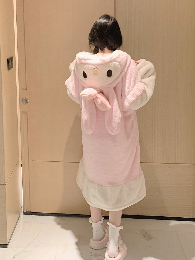 My Melody Cozy Fleece Pajamas-ntbhshop
