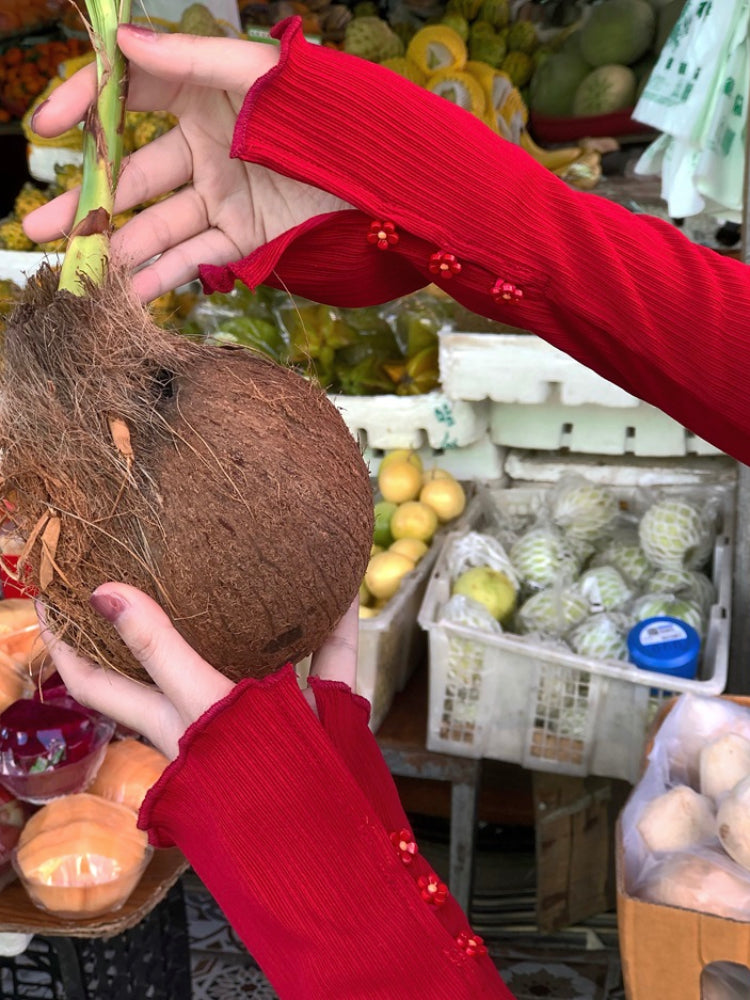 Petal Bloom Sunscreen Crop Cardigans-ntbhshop