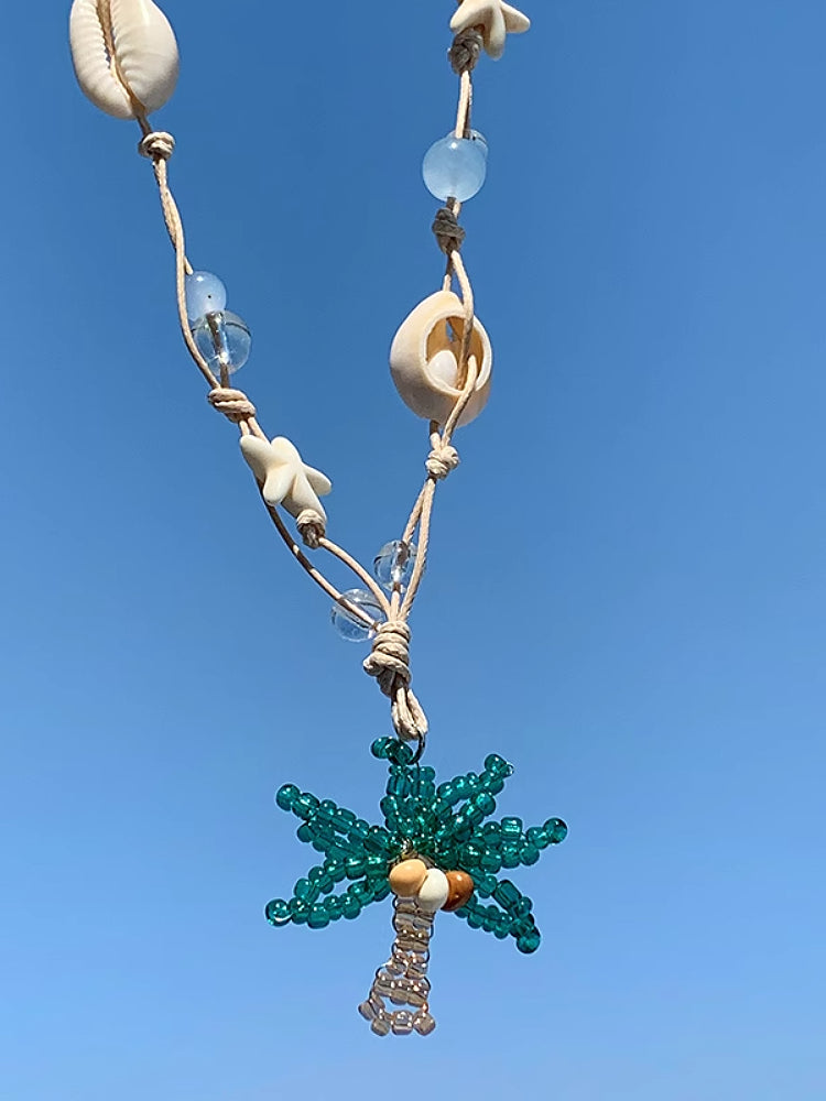 Tropical Tides Beaded Clavicle Necklaces-ntbhshop