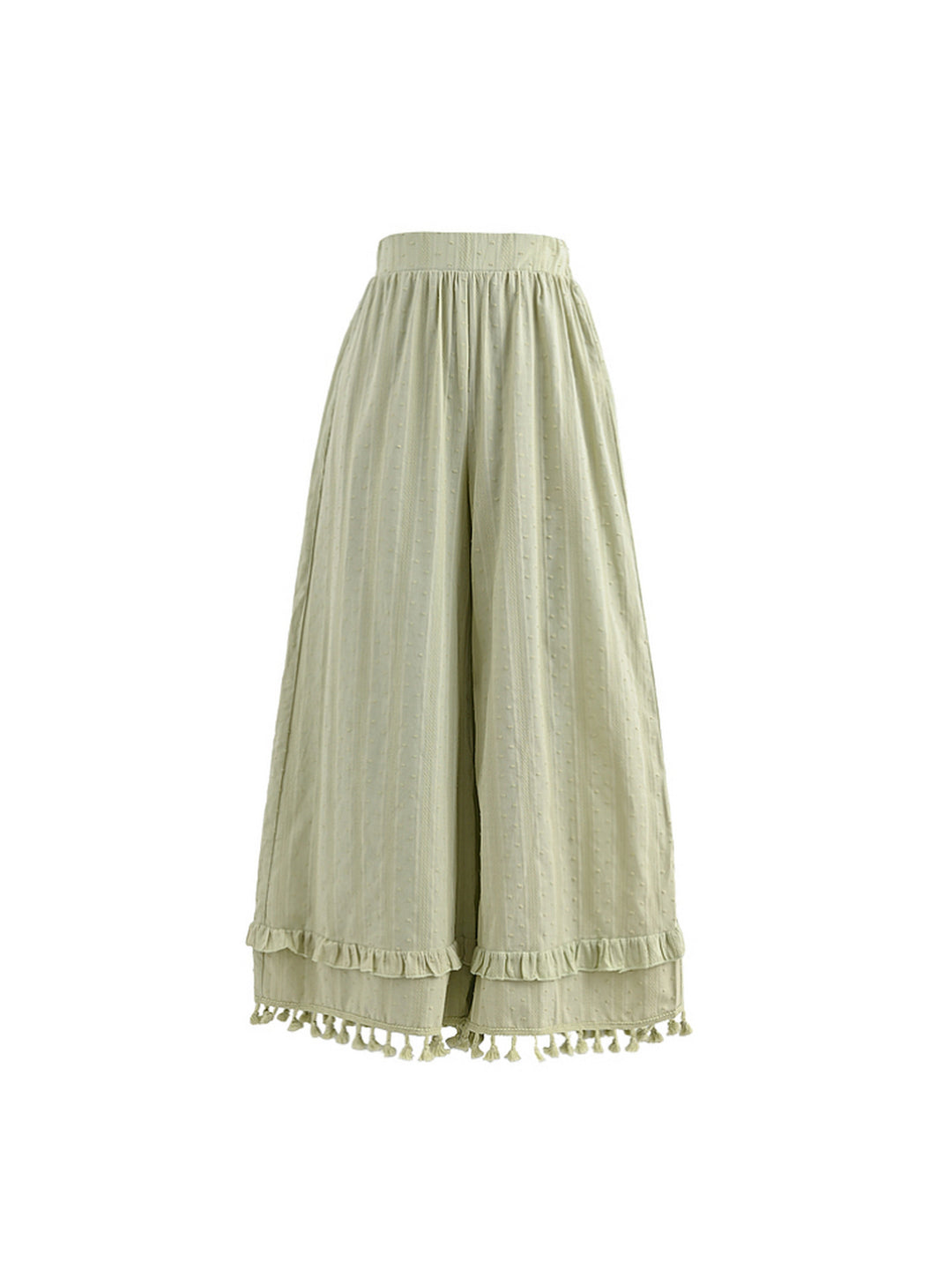 Meadow Tassel Cotton Pants-Bottoms-ntbhshop