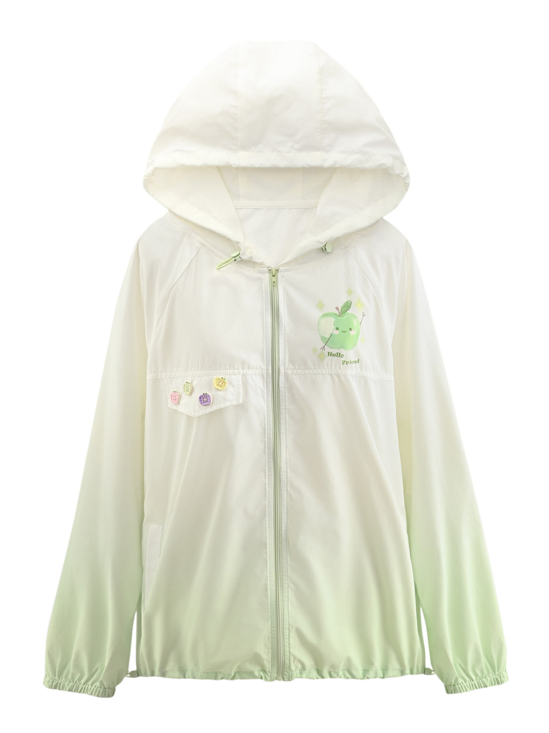Green Apple Sun Jacket-Outerwear-ntbhshop