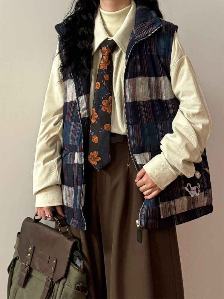 Dachshund Patch Puffer Vests-ntbhshop