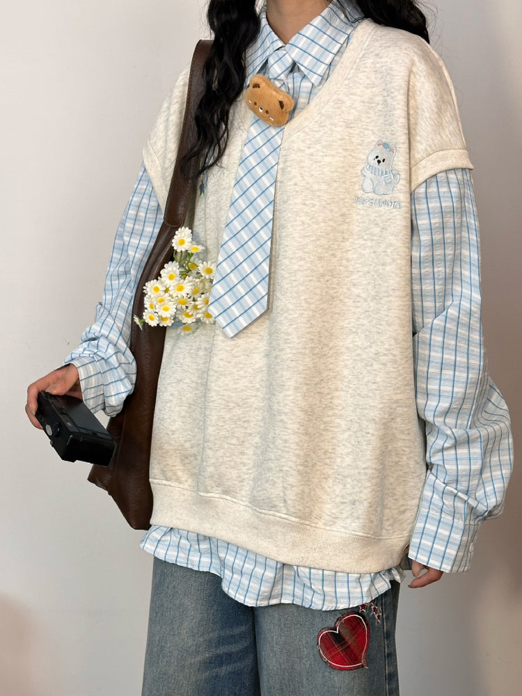 Bear Study Break Sweatshirts & Ties-ntbhshop