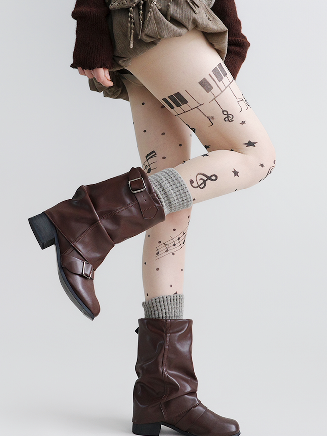 Piano Garden Lolita Sheer Tights-ntbhshop