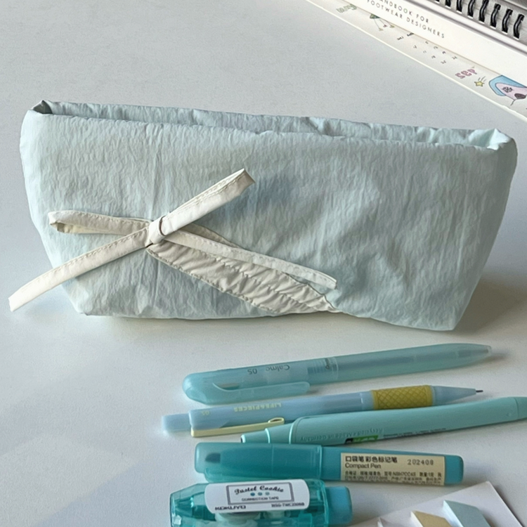 Gentle Ribbon Pencil Cases-Accessories-ntbhshop