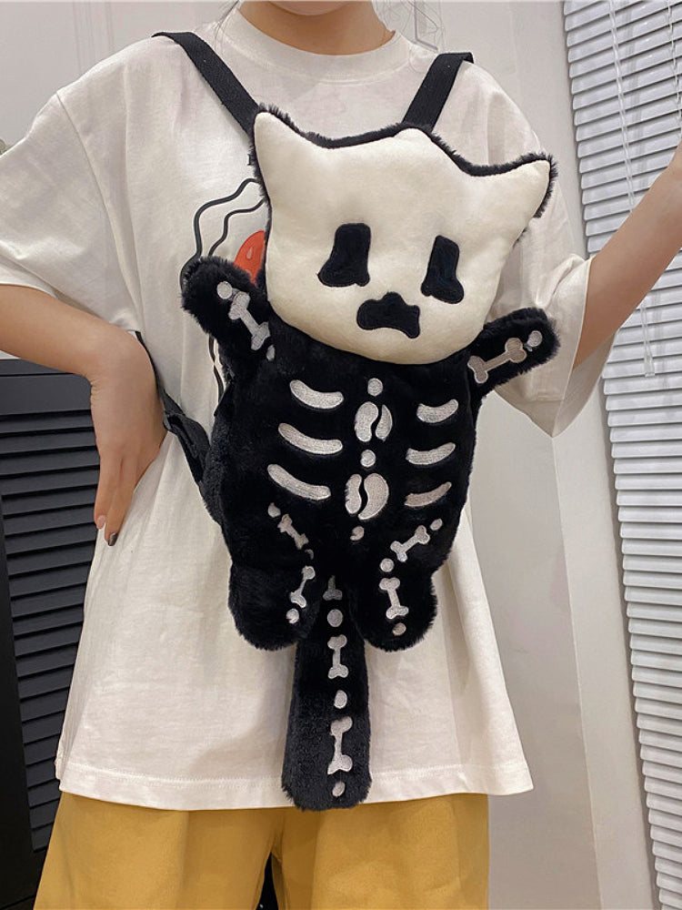 Shock Cat Devil Plush Backpack-ntbhshop