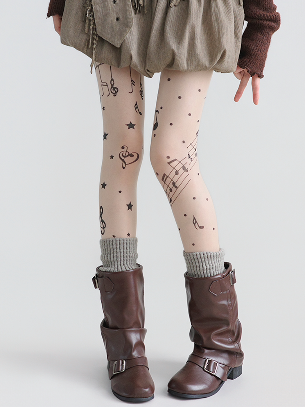 Piano Garden Lolita Sheer Tights-ntbhshop