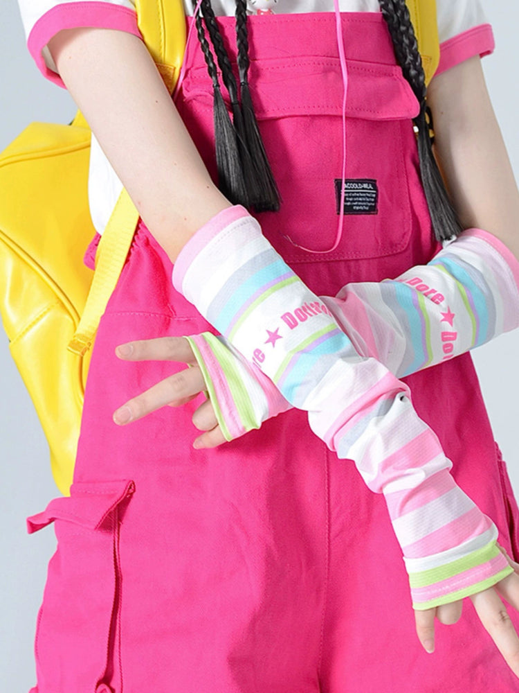 Bubble Pop Dopamine Y2K Arm Sleeves-ntbhshop