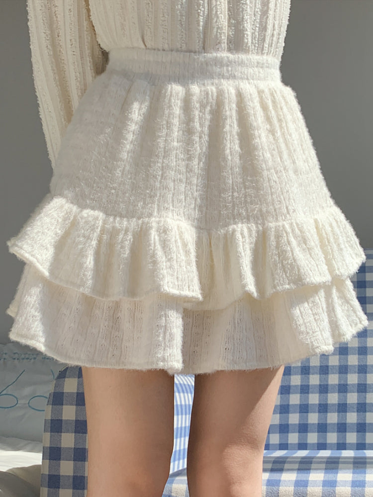 Frosted Cloud Cake Skirt-ntbhshop