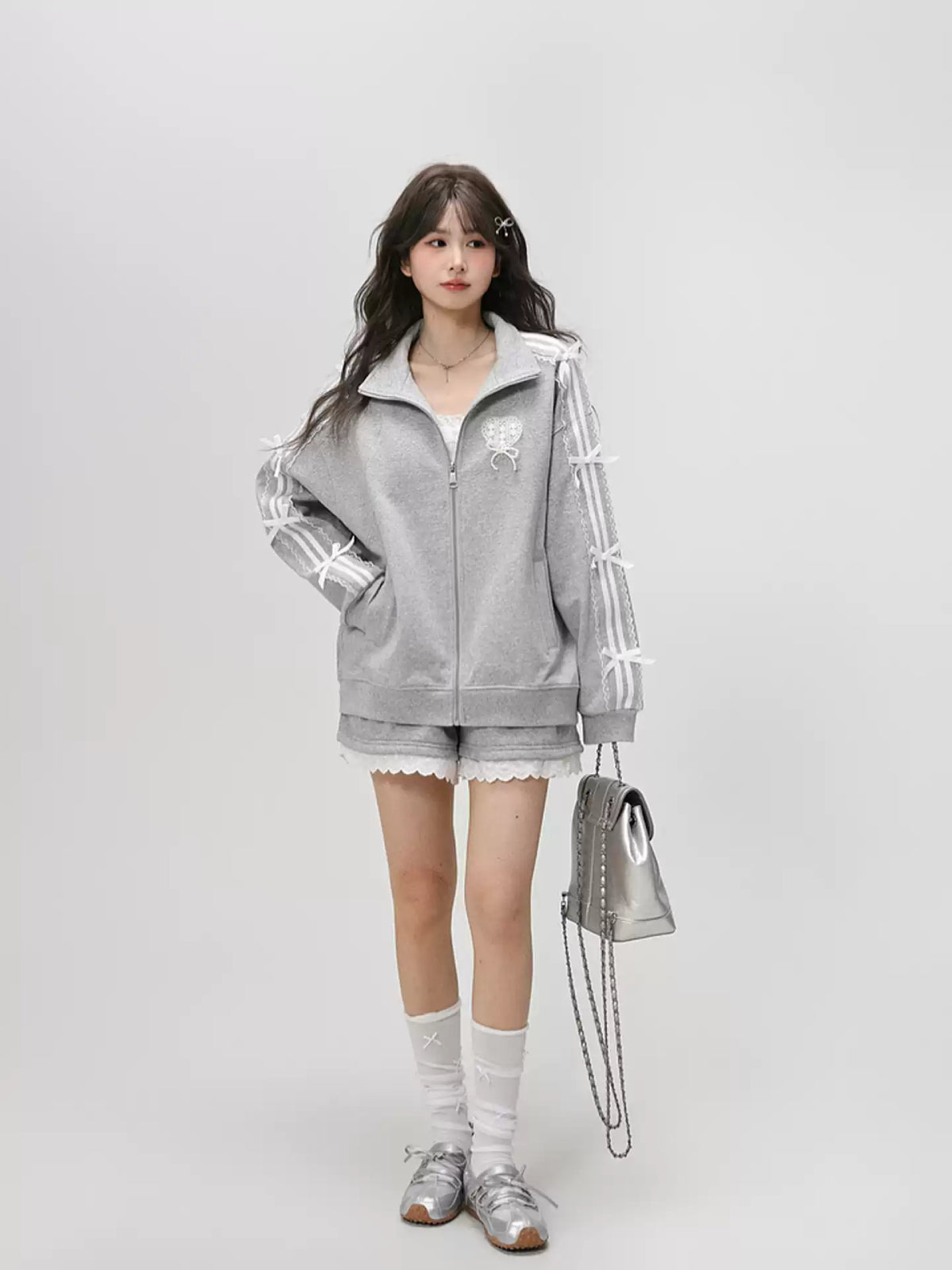 Soft Ribbon Zip Jacket - ntbhshop