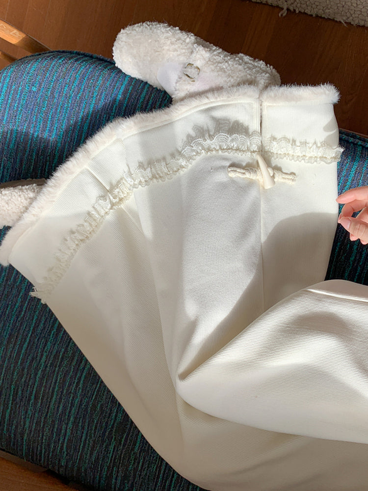 Frosted Lace Lounge Pants-ntbhshop