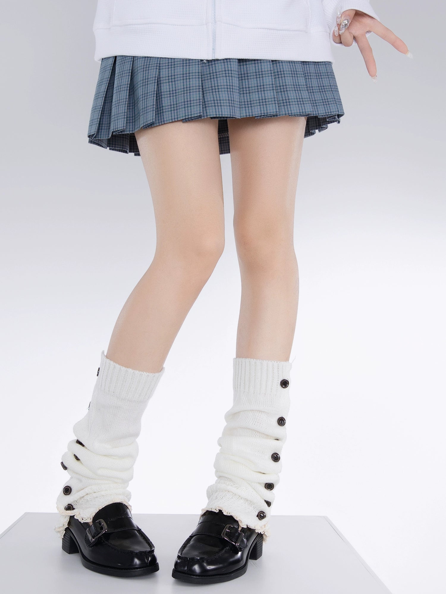 Lace Whirl Japanese Cute Girl JK Uniform Leg Warmers  Kawaii fashion  outfits, Kawaii clothes, Edgy outfits