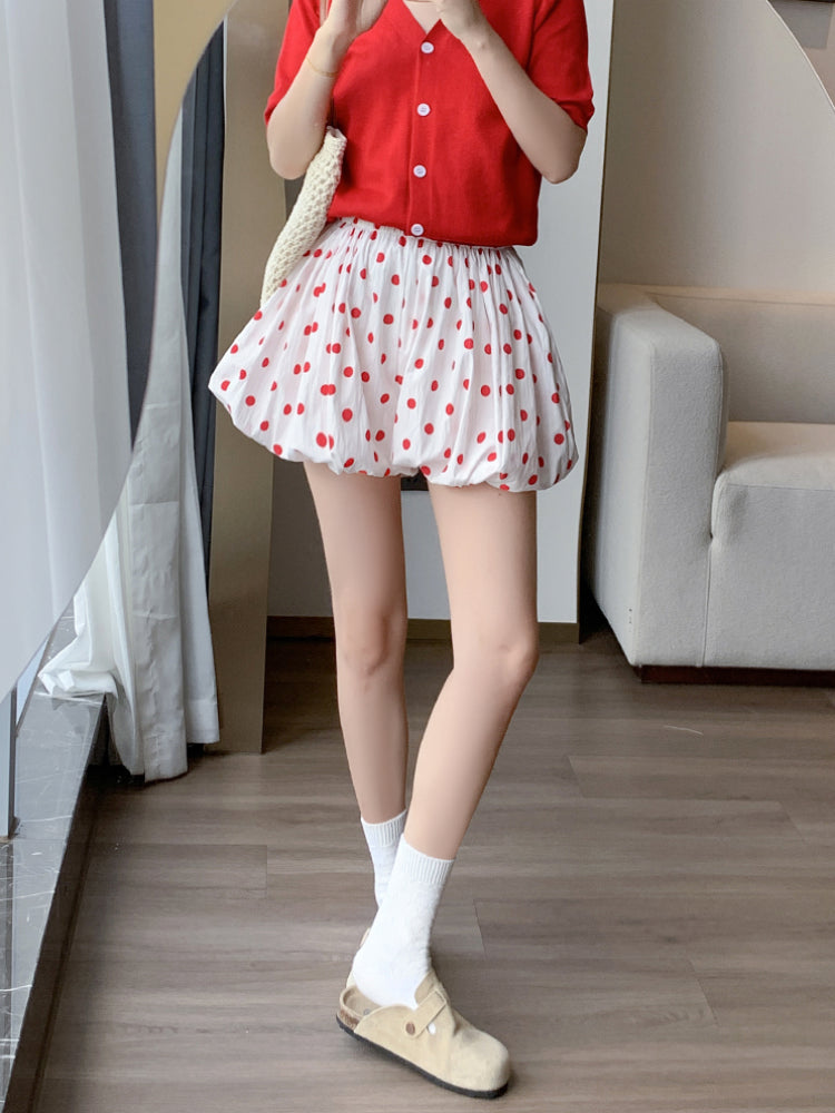 Polka Puff Circus Bubble Shorts-ntbhshop