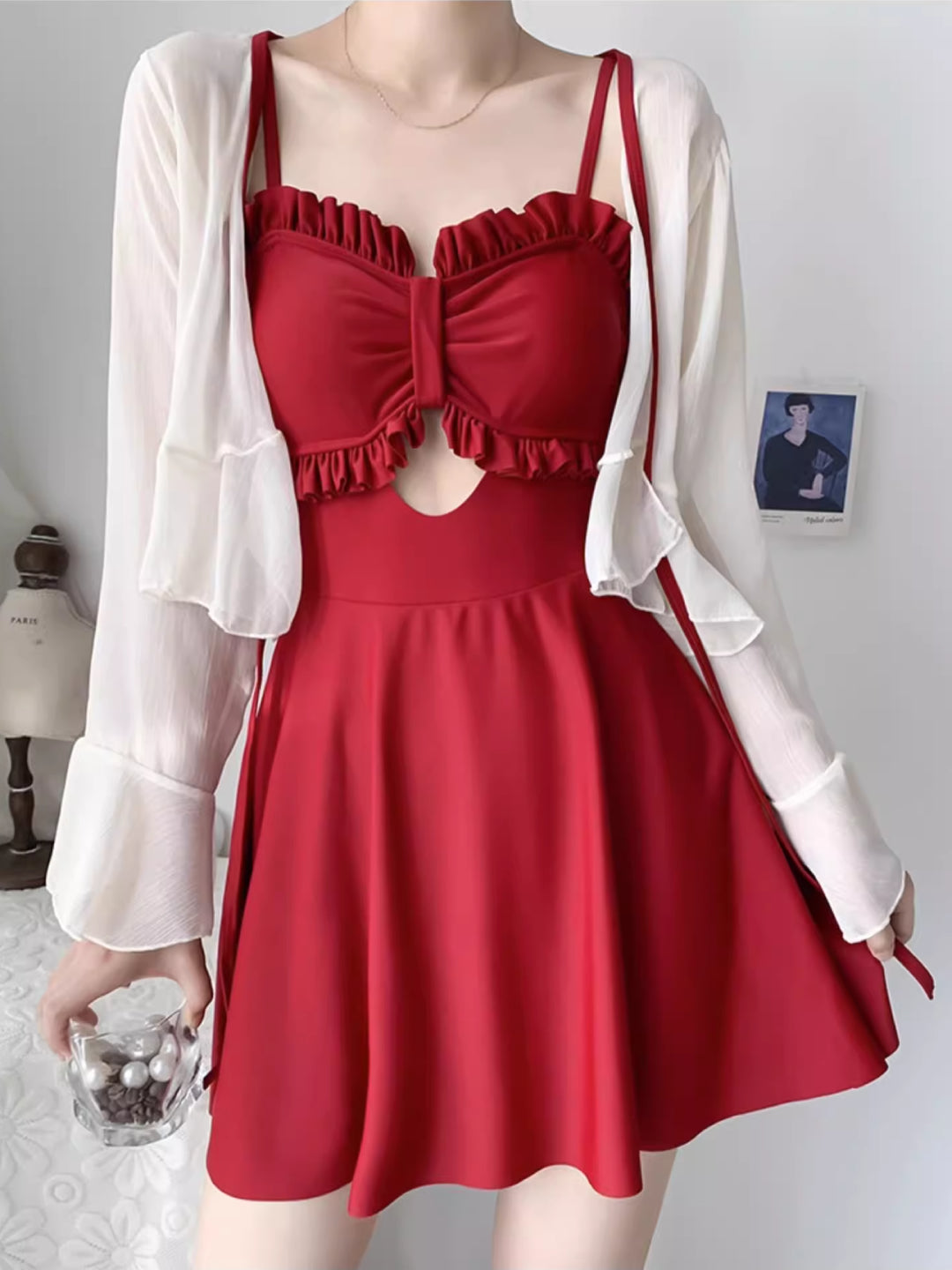 Serene Lady Swim Dresses-ntbhshop