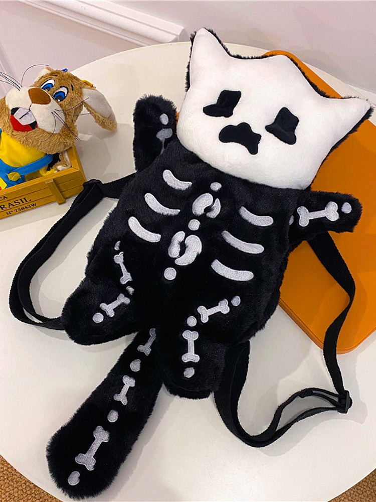 Shock Cat Devil Plush Backpack-ntbhshop