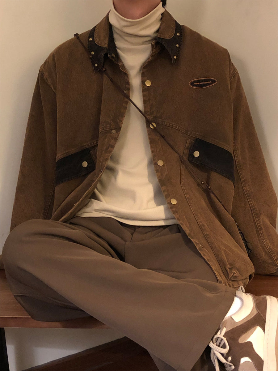 Cinder Oak Splice Field Jacket-Outerwear-ntbhshop