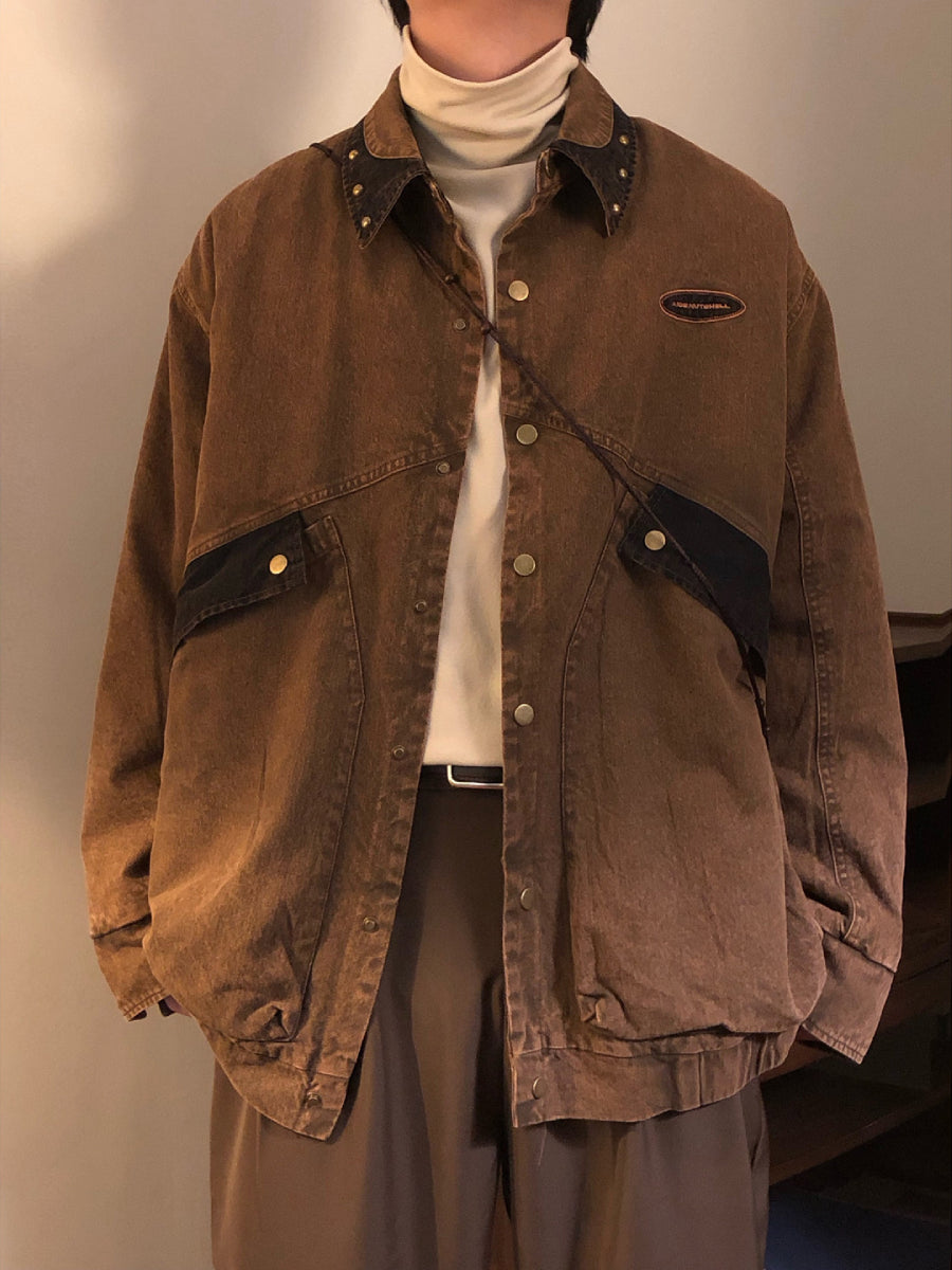 Cinder Oak Splice Field Jacket-Outerwear-ntbhshop