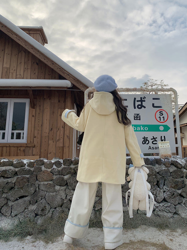 Snowman Cloud Cuff Pants-Bottoms-ntbhshop