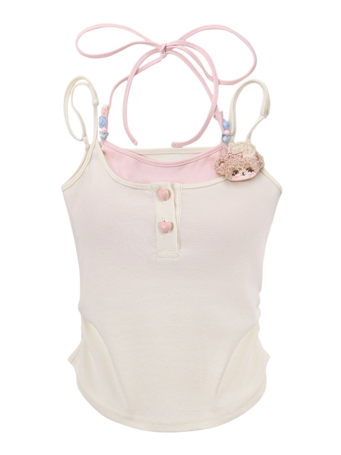 Bakery Bear Bra Cami-Tops-ntbhshop