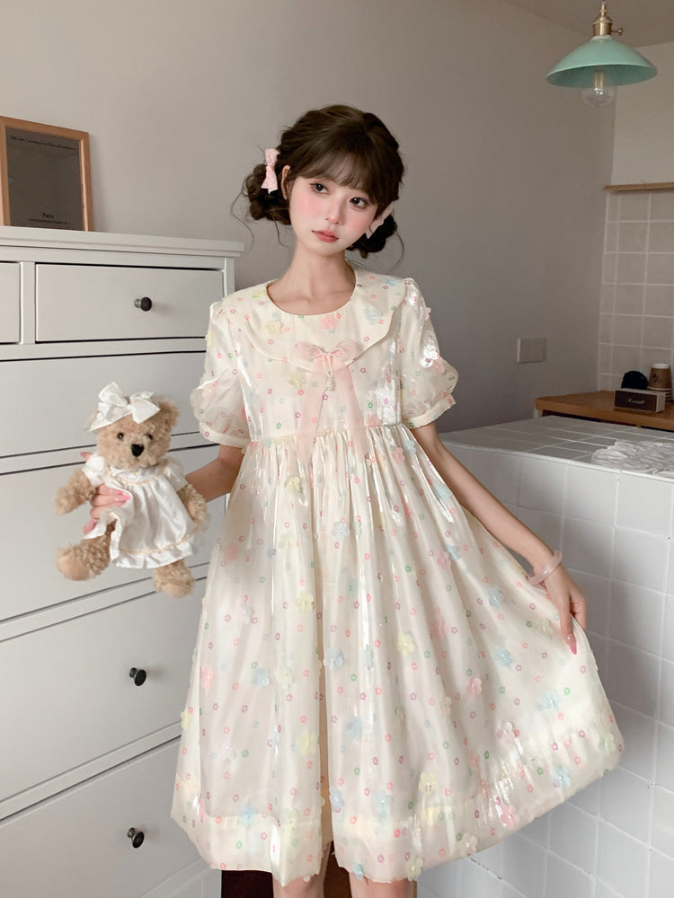 Pixie Bloom Doll Dress-Dresses-ntbhshop