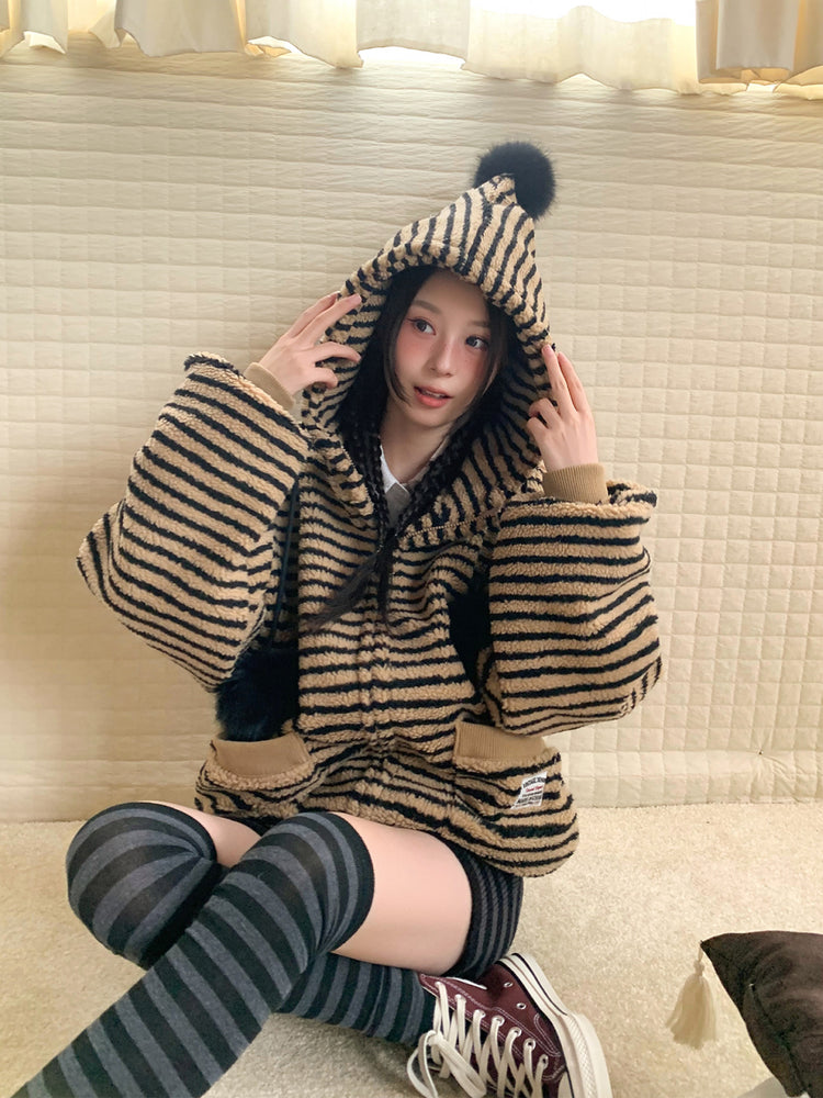 Staircase Evening Star Fleece Jackets-Outerwear-ntbhshop