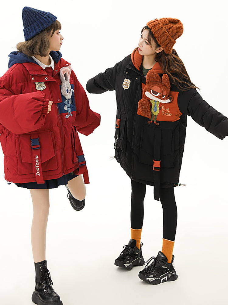 Judy Zootopia Magic Puffy Down Jacket-ntbhshop