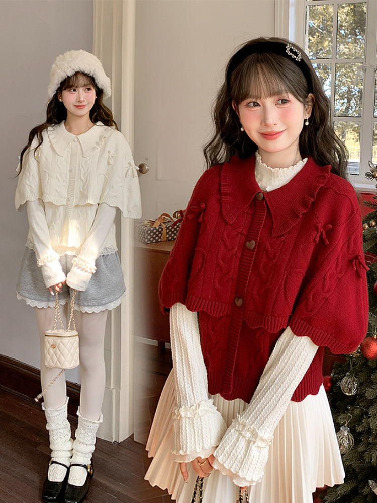 Heart & Tea Garden Knit Cardigans-ntbhshop