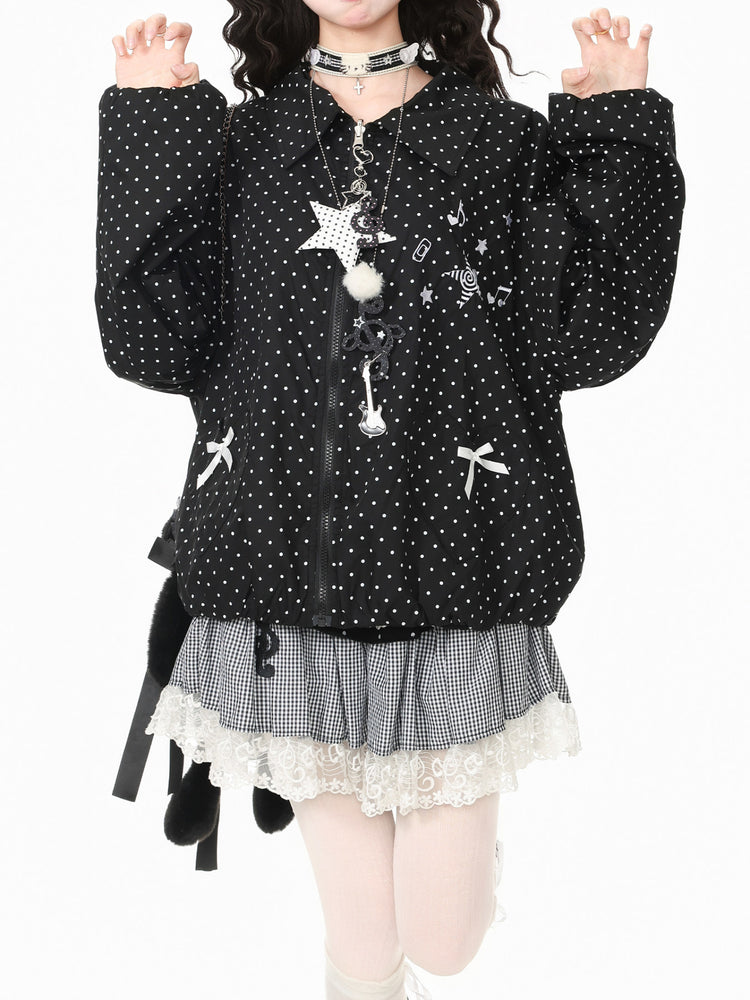 Whimsy Melody Reversible Jackets-Outerwear-ntbhshop
