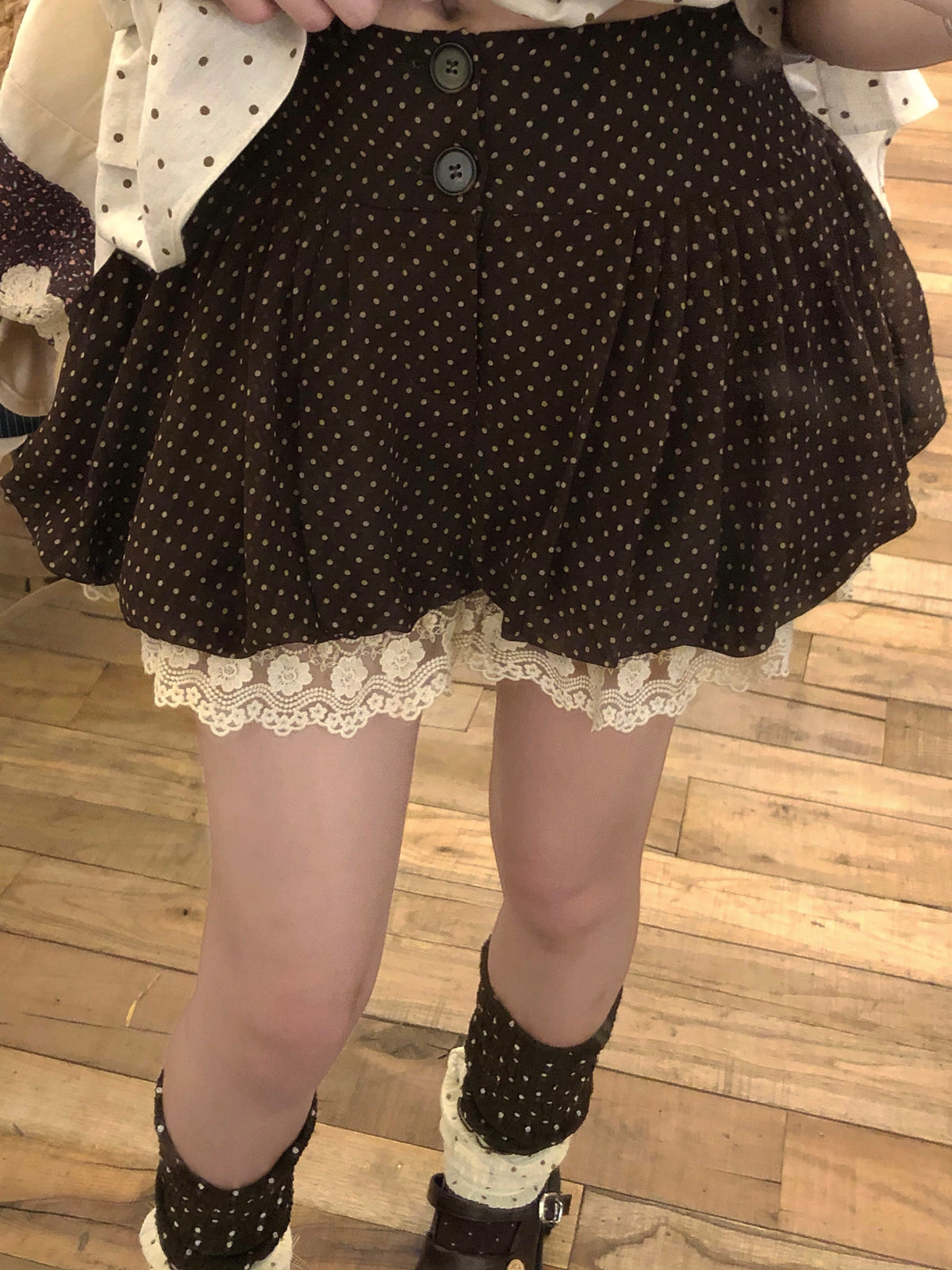 Brownie Bear Bubble Skort-Bottoms-ntbhshop