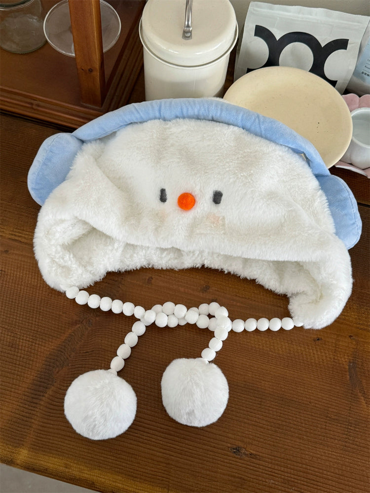 Snowman Fluffguard Hat, Scarf, Gloves & Leg Warmers-ntbhshop