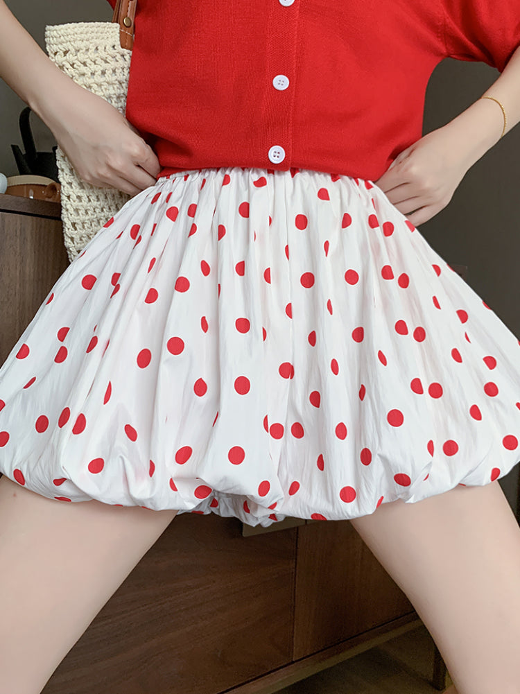 Polka Puff Circus Bubble Shorts-ntbhshop
