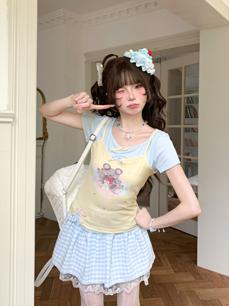 Honey Bear Layer Tee-Tops-ntbhshop