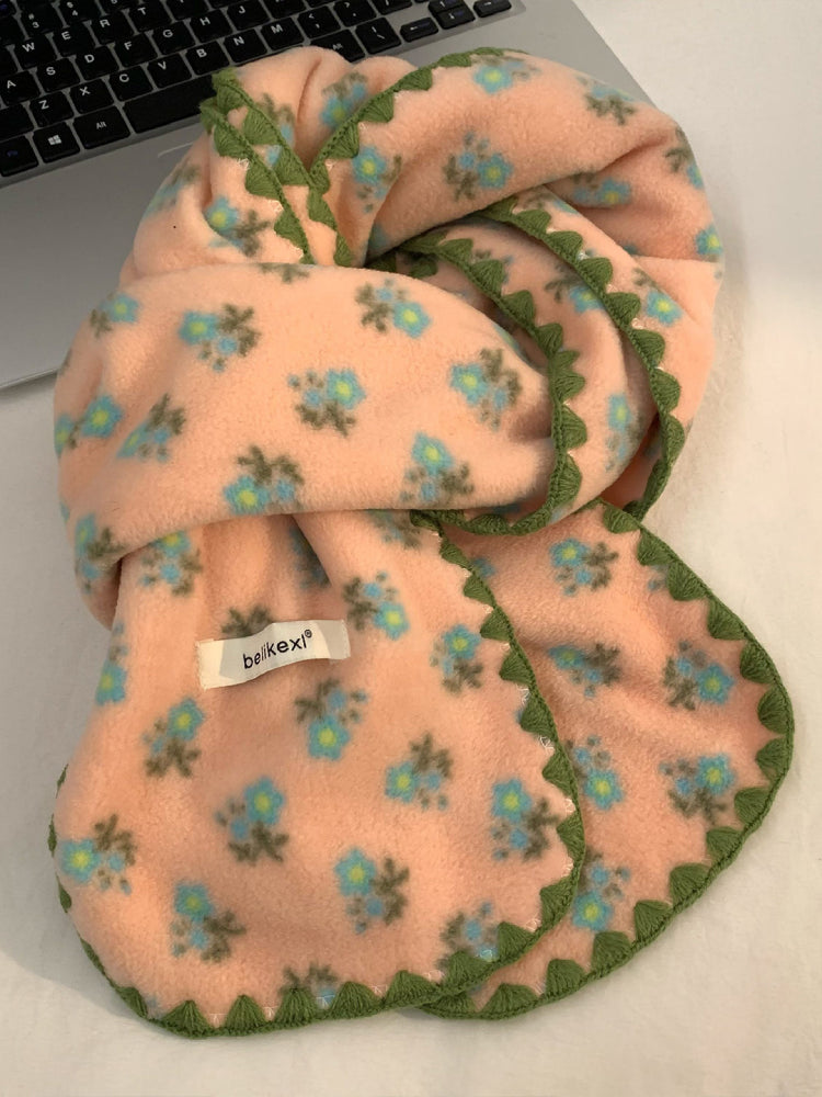 Blush Garden Winter Hood Scarves-ntbhshop